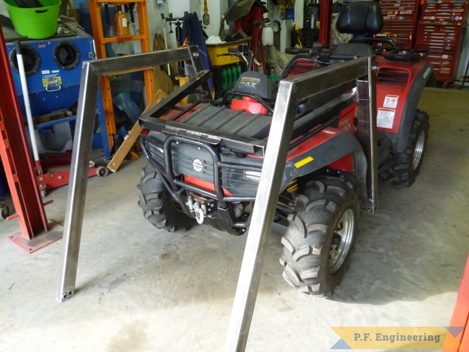 P.F. Engineering — Doityourself Plans — Gallery ATV Loader